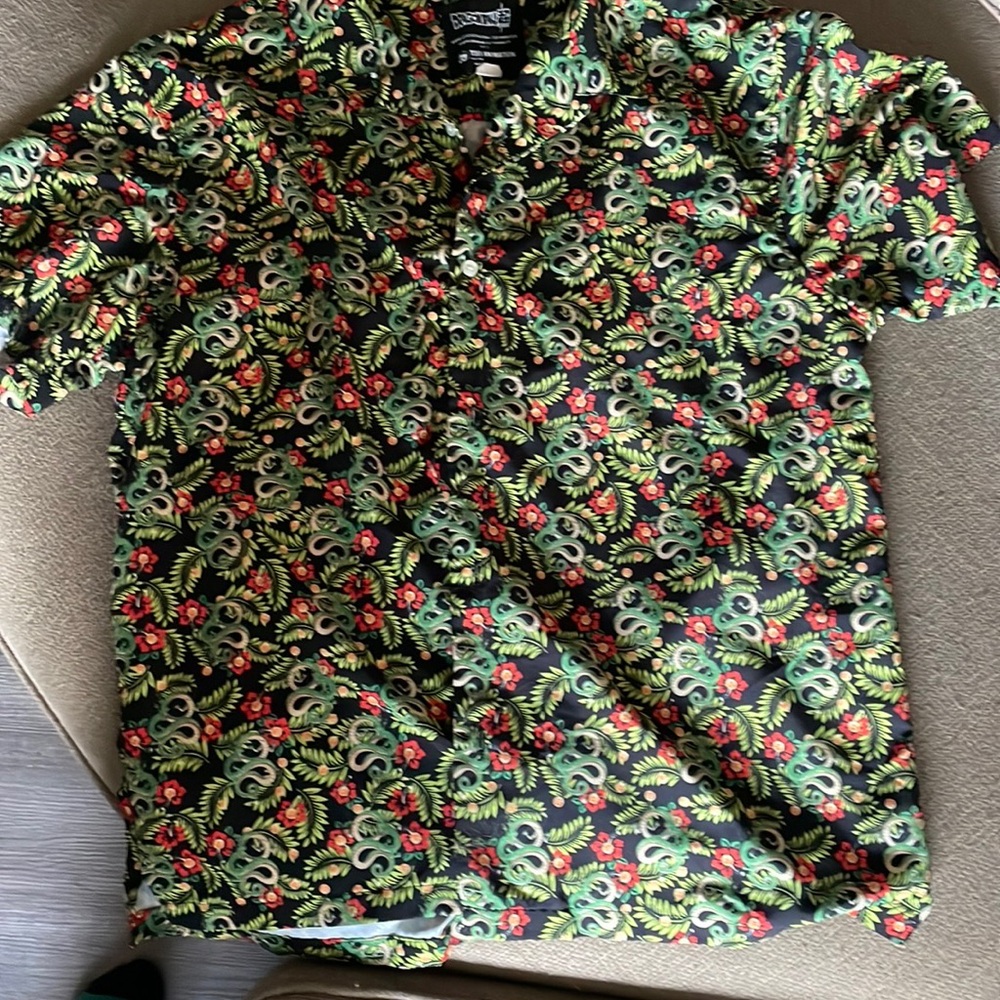 Dragonball Super Men's Button Down Hawaiian Shirt